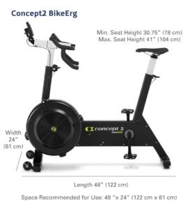 Concept2 BikeErg Ergometer für Indoor-Training – Bild 13