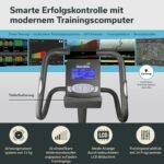 skandika Morpheus Ergometer mit 12 kg Schwungmasse, 32 Widerstandsstufen, 24 Programme, Kinomap, bis 150 kg – Bild 9