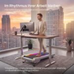 UREVO CyberPad Walking Pad mit 14 % automatischer Steigung, Laufband für Zuhause – Bild 2
