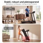 Klappbares Laufband für Zuhause mit 15 % automatischer Steigung – Bild 12