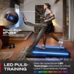 Sportstech sTread Lite Laufband, 20 km/h, 16 % Steigung, 7 PS, App, bis 150 kg – Bild 4