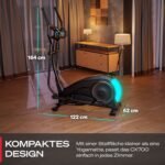 Sportstech CX700 Crosstrainer mit 24 kg Schwungmasse, 24 Widerstandsstufen, Bluetooth & App – Bild 17