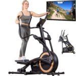 skandika Carbon P25-G Crosstrainer, klappbar, 32 Widerstandsstufen, Kinomap, bis 150 kg