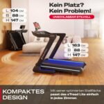 Sportstech sTread Lite Laufband, 20 km/h, 16 % Steigung, 7 PS, App, bis 150 kg – Bild 7