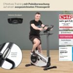 skandika Morpheus Ergometer mit 12 kg Schwungmasse, 32 Widerstandsstufen, 24 Programme, Kinomap, bis 150 kg – Bild 3