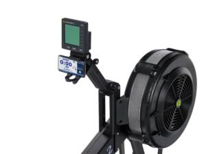 Concept2 RowErg Modell D mit Standardbeinen, Luftwiderstand, Rudergerät, Schwarz – Bild 16