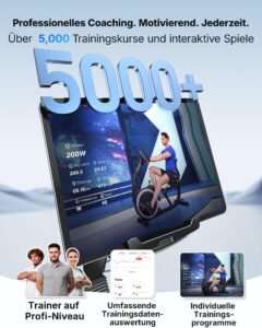 MERACH Liegeergometer mit 8 Widerstandsstufen, Bluetooth, App, LCD-Display & Herzfrequenzsensoren – Bild 10